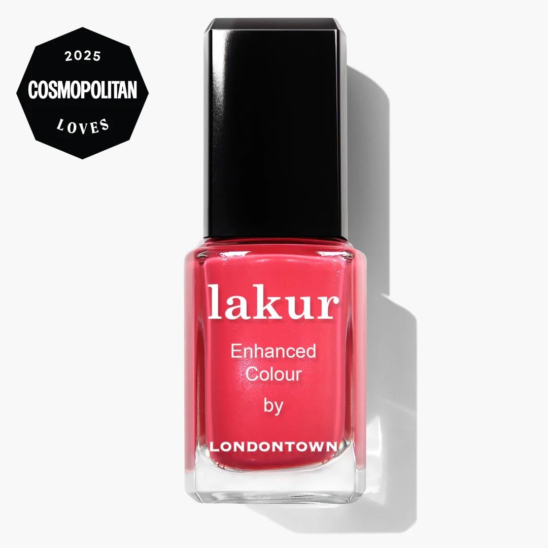 LONDONTOWN lakur Nail Polish Weekend Cheers bottle side view