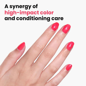 LONDONTOWN lakur Nail Polish Weekend Cheers brush close-up