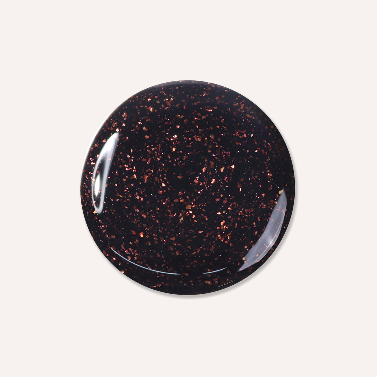 LONDONTOWN lakur Nail Polish with floral background