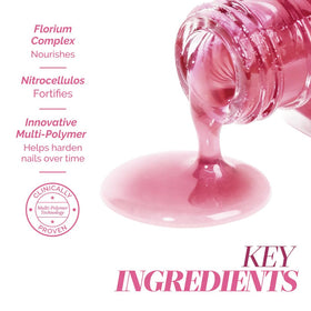 LONDONTOWN Sheer Strength Nail Blush Hibiscus Pro-Contour Brush