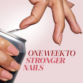 LONDONTOWN Sheer Strength Nail Blush with other nail care products