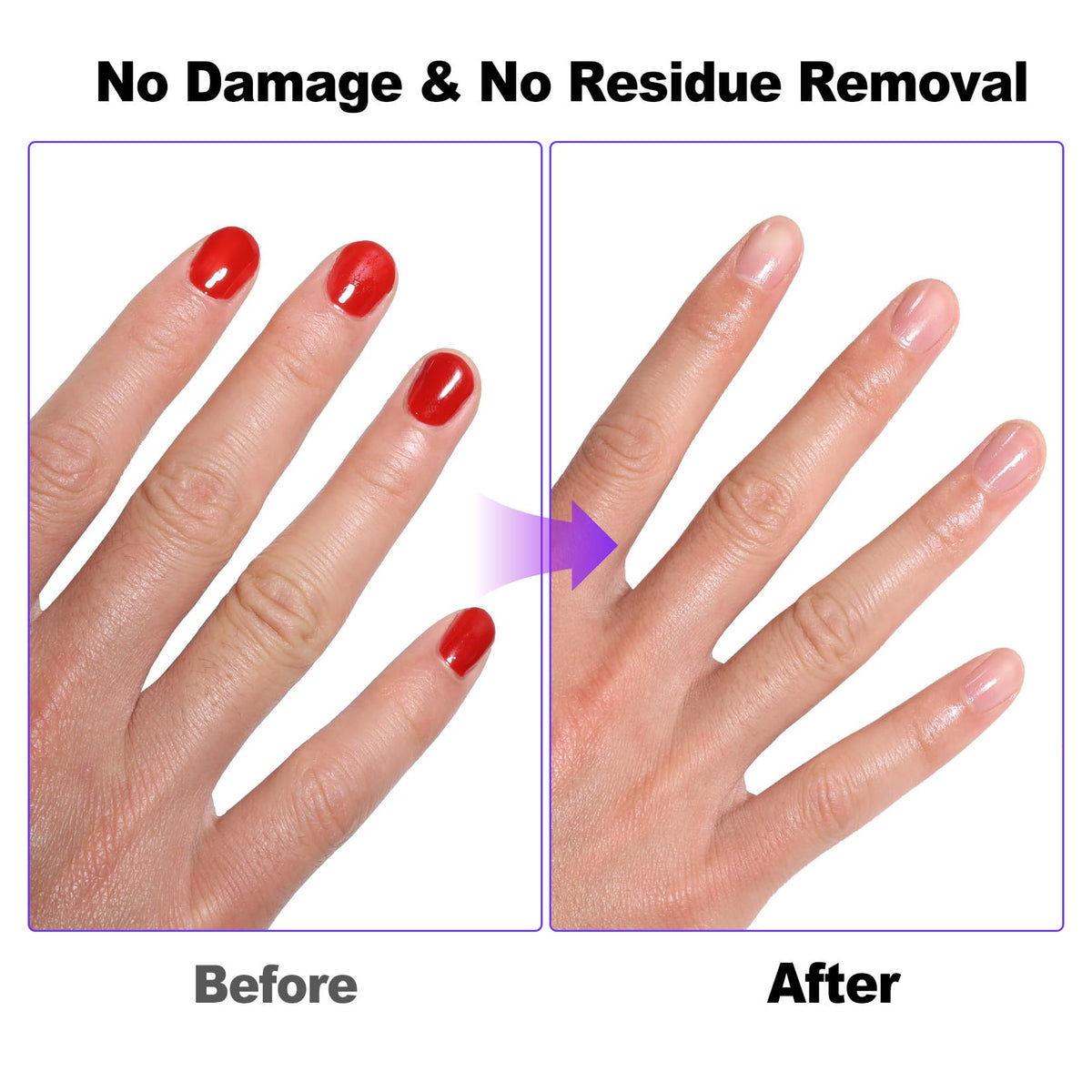 LOUINSTIC Acetone Nail Polish Remover 8 oz back view