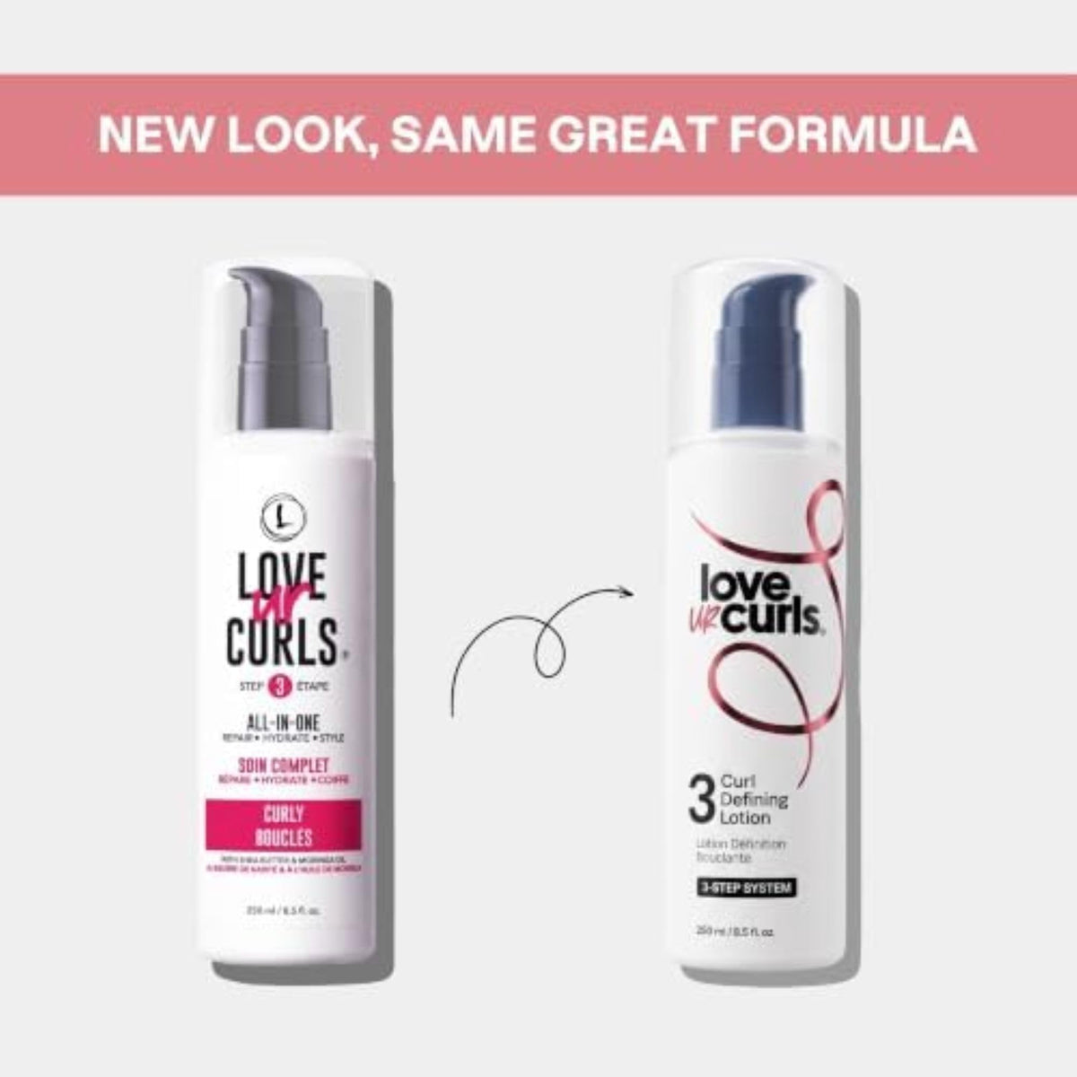 Love Ur Curls Curl Defining Cream Styler 300g application on curls