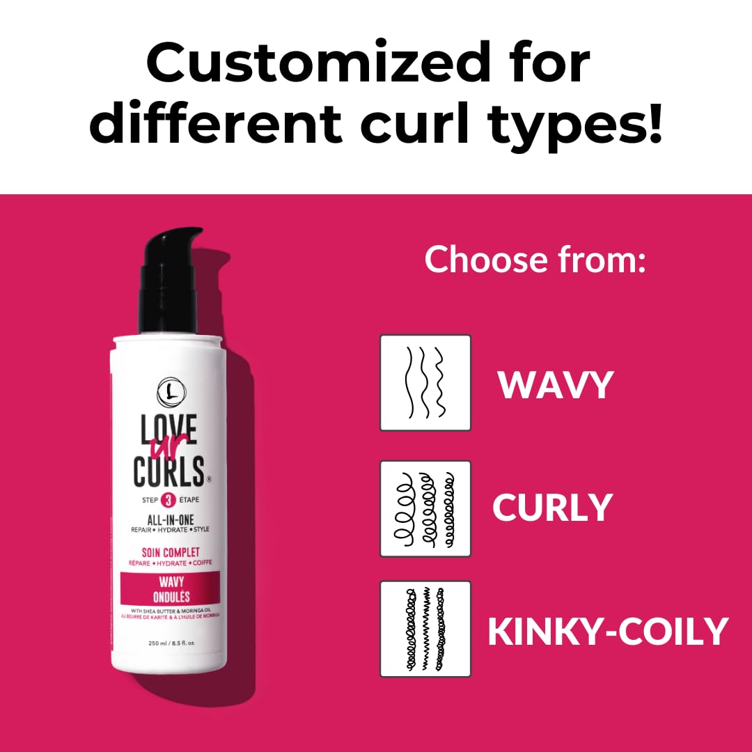 Love Ur Curls Curl Defining Lotion Styler 299g texture close-up