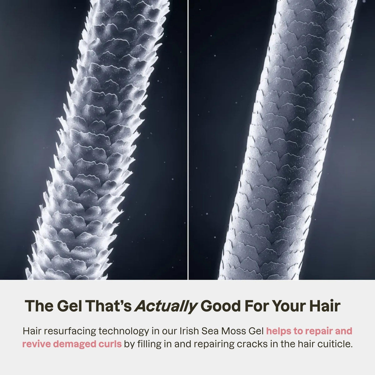 Love Ur Curls Gel application on curly hair