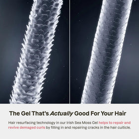 Love Ur Curls Gel application on curly hair