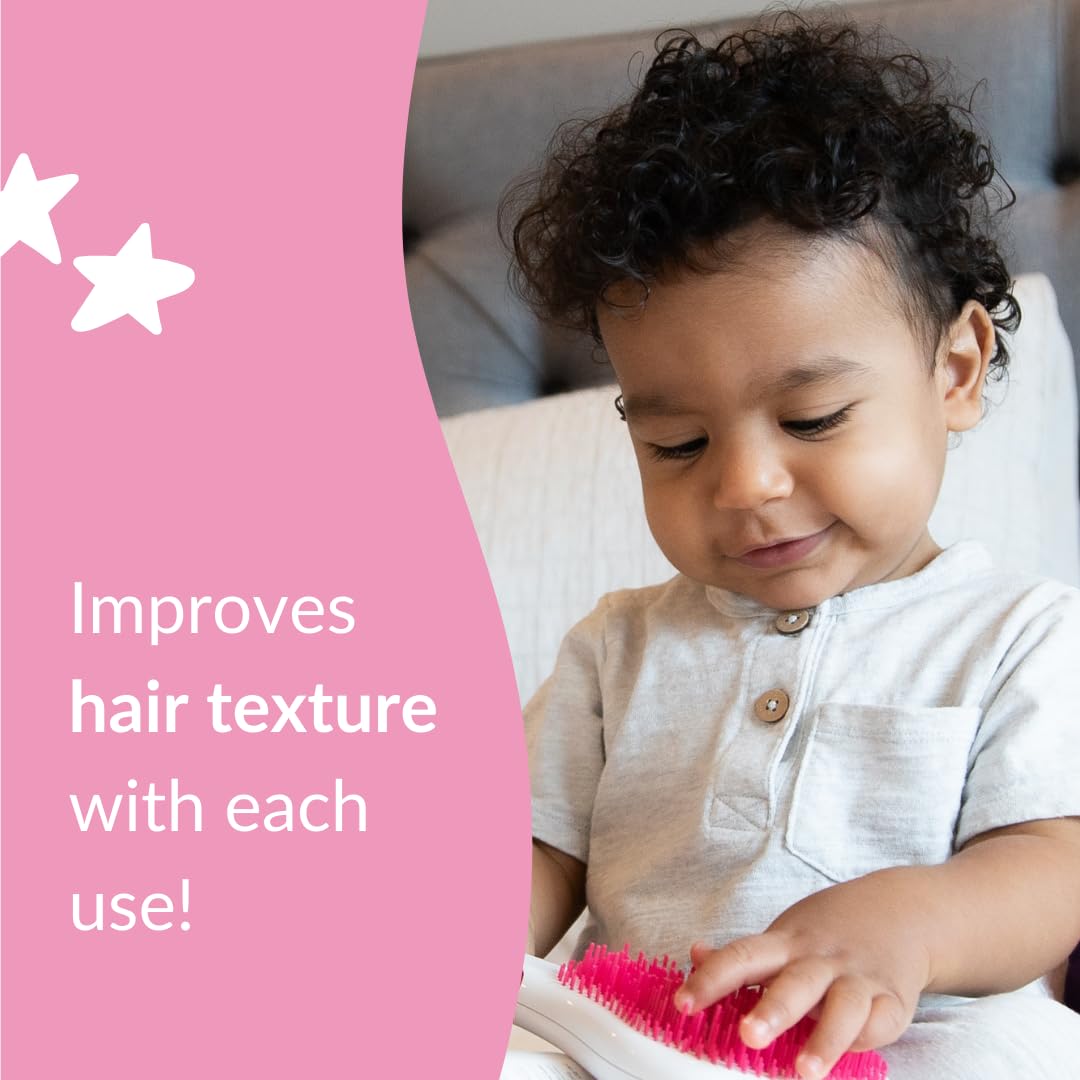 Love Ur Curls Kids Detangler Spray in lifestyle setting with child