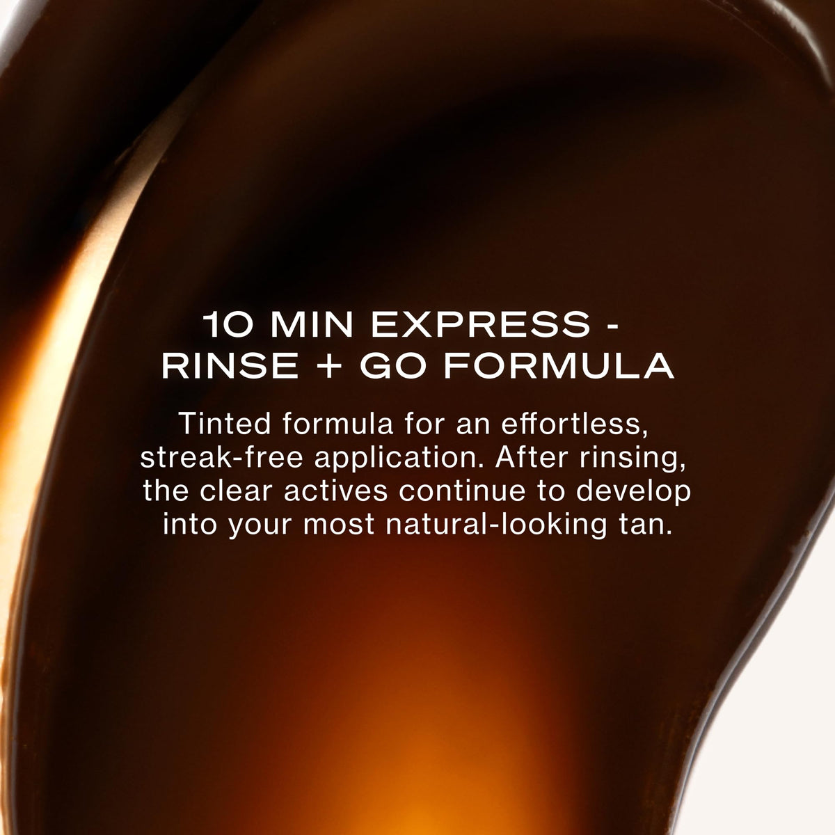 Loving Tan 10 Minute Express Self Tanner Body Mask, Dark, texture close-up