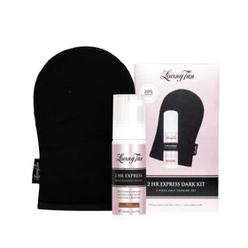 Loving Tan 2 HR Express Self Tanner Mousse Mini Kit Dark front view