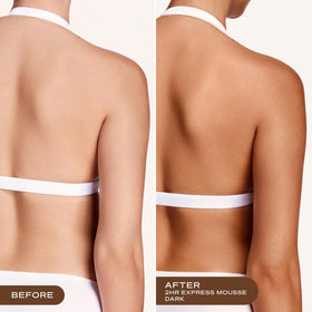 Loving Tan 2 HR Express Self Tanning Mousse Dark bottle side view