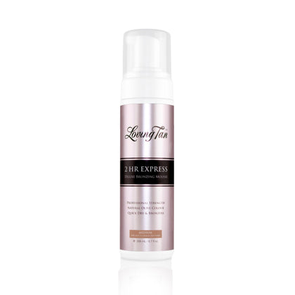 Loving Tan 2 HR Express Self Tanning Mousse, Medium front view