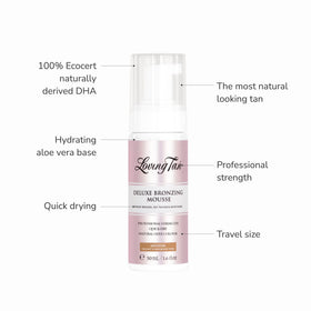 Loving Tan Deluxe Bronzing Mousse Mini Kit Medium foam texture