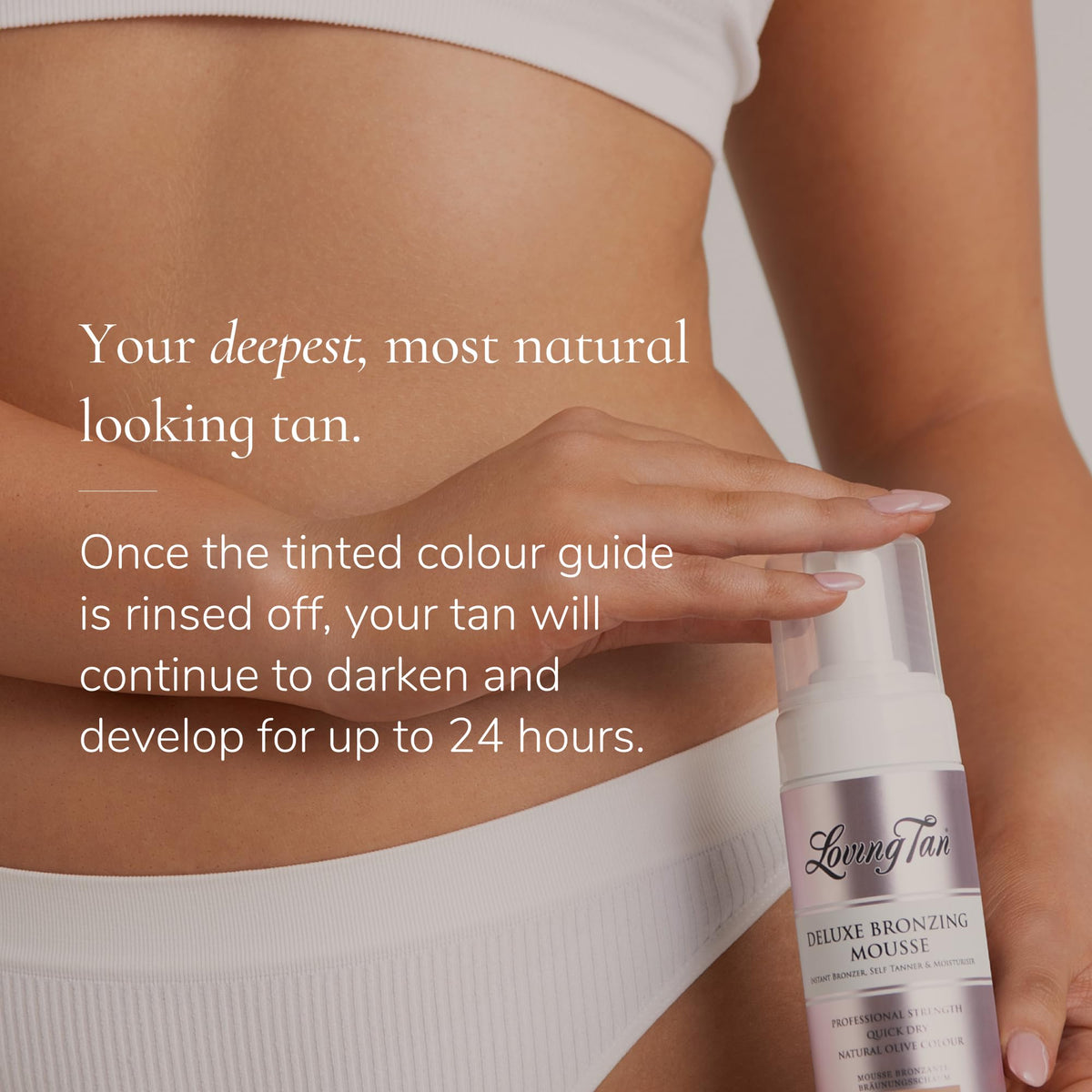 Loving Tan Deluxe Bronzing Mousse Mini Kit Medium packaging details