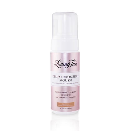 Loving Tan Deluxe Self Tanning Bronzing Mousse 4 FL Oz front view