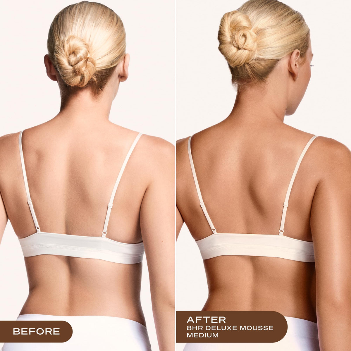 Loving Tan Deluxe Self Tanning Bronzing Mousse application process