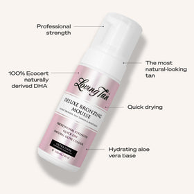 Loving Tan Deluxe Self Tanning Bronzing Mousse Ultra Dark after application