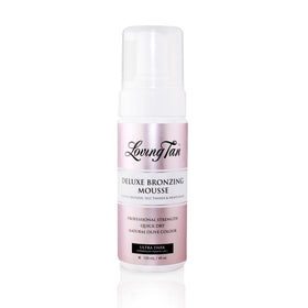 Loving Tan Deluxe Self Tanning Bronzing Mousse Ultra Dark bottle front view
