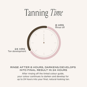 Loving Tan Deluxe Self Tanning Bronzing Mousse Ultra Dark texture in mitt