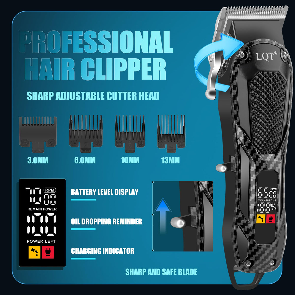 LQT foil shaver from the grooming kit