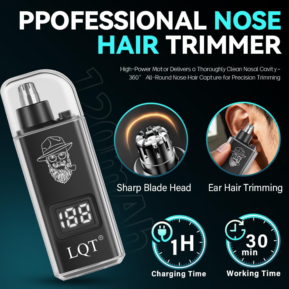 LQT grooming kit accessories including USB cables