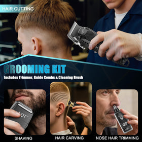 LQT grooming kit showcasing all four tools