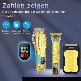 LQT hair clipper set in packaging