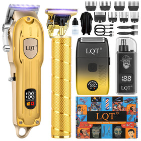 LQT Hair Clippers for Men professional set front view
