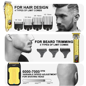 LQT Professional Hair Clippers set in packaging