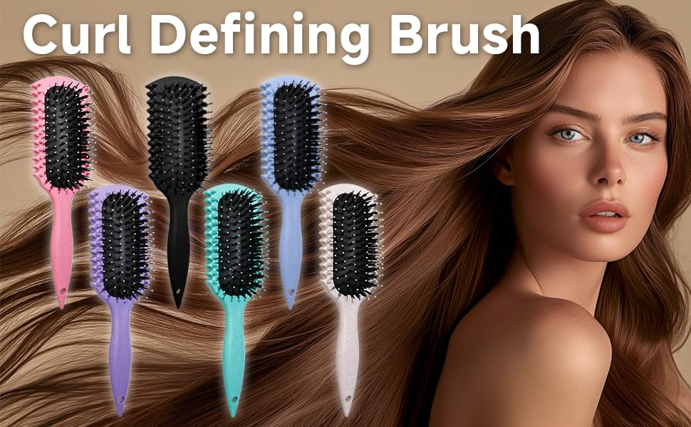 LSKHJT Curl Defining Brush Set with packaging