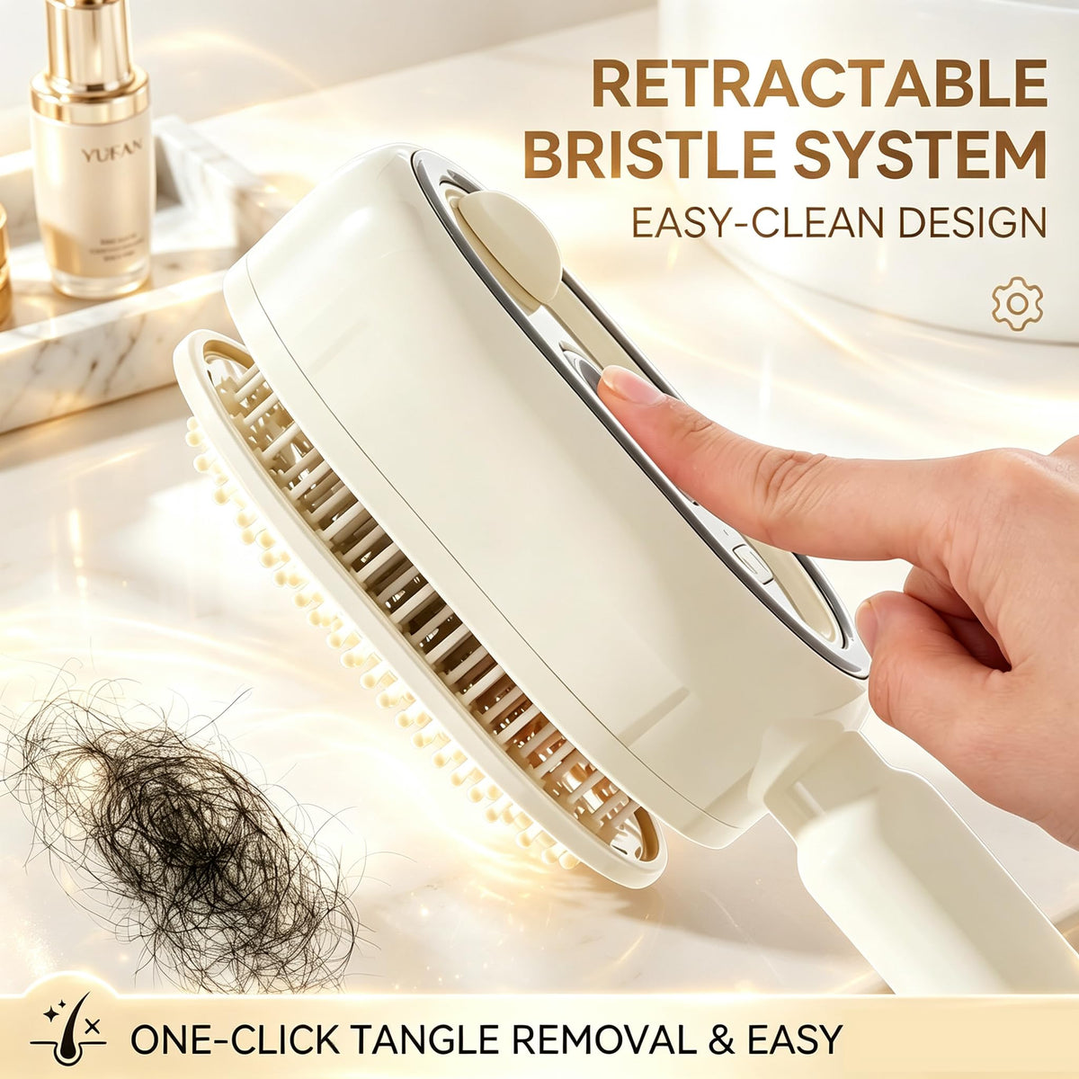 LSKHJT massage brush with refillable liquid tank