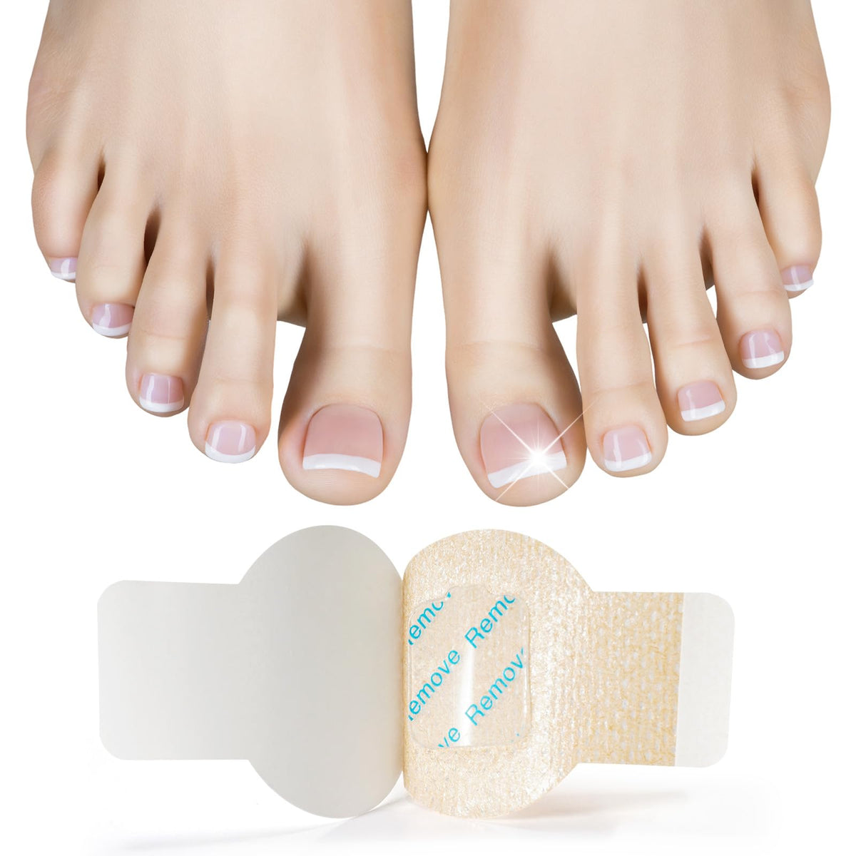 LTQXGT Nail Repair Patches application instructions
