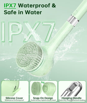 LUBEJR Electric Body Brush battery charging