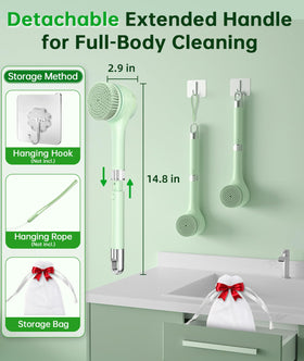LUBEJR Electric Body Brush with all accessories