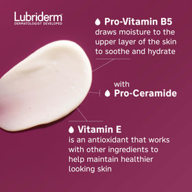 Lubriderm Advanced Therapy lotion in bathroom setting