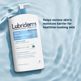 Lubriderm Daily Moisture Body Lotion with shea butter and glycerin