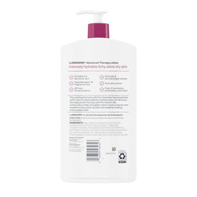 Lubriderm lotion with a soothing background