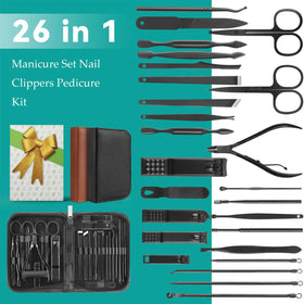 LUCK AROUND manicure set being used for nail care