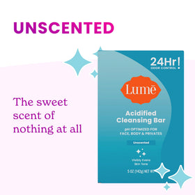 Lume Acidified Cleansing Bar with Lume deodorant