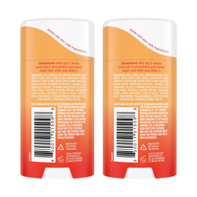 Lume deodorant packaging with Clean Tangerine label
