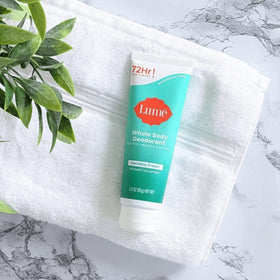 Lume deodorant packaging with ingredients
