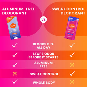 Lume deodorant stick in a lifestyle setting