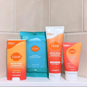 Lume Invisible Cream Tube Deodorant 3.0 oz side view