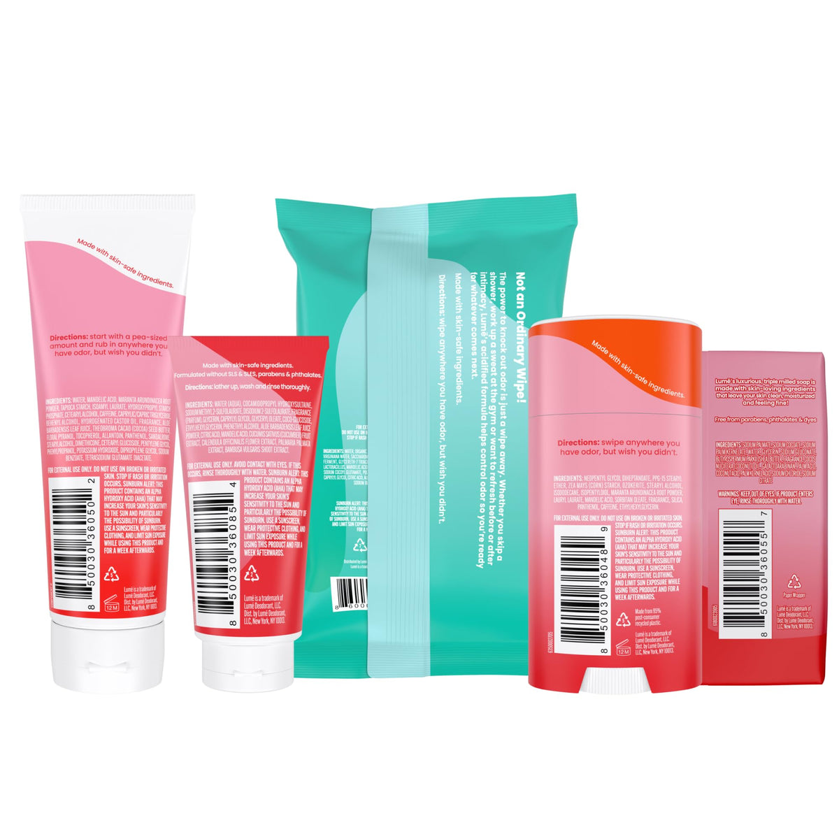 Lume Smooth Solid Deodorant 2.6 oz in packaging