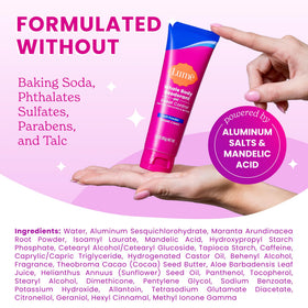 Lume Whole Body Deodorant application on skin