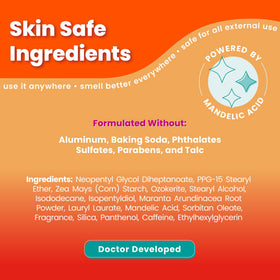 Lume Whole Body Deodorant Clean Tangerine packaging