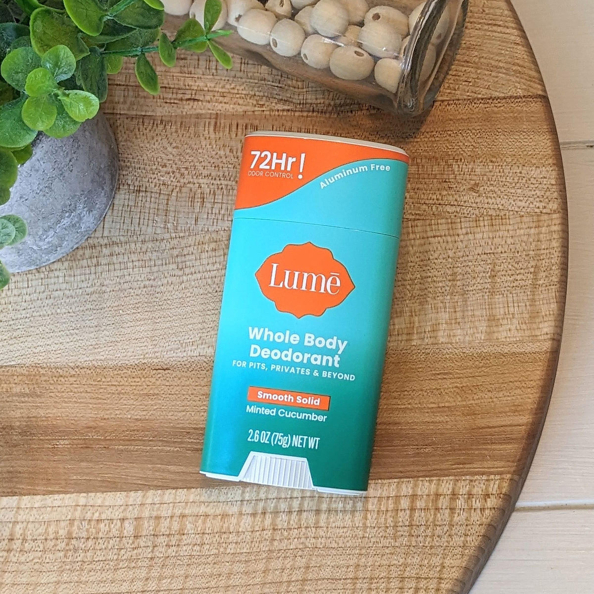 Lume Whole Body Deodorant Minted Cucumber ingredients list