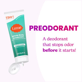Lume Whole Body Deodorant Minted Cucumber lifestyle scene
