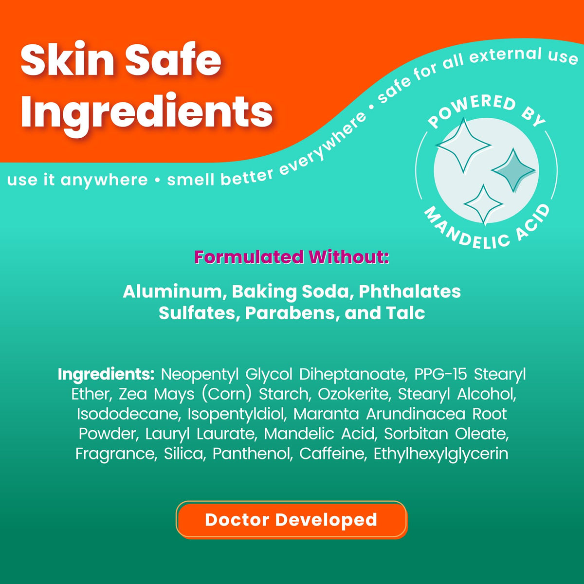 Lume Whole Body Deodorant Minted Cucumber Solid Stick pack