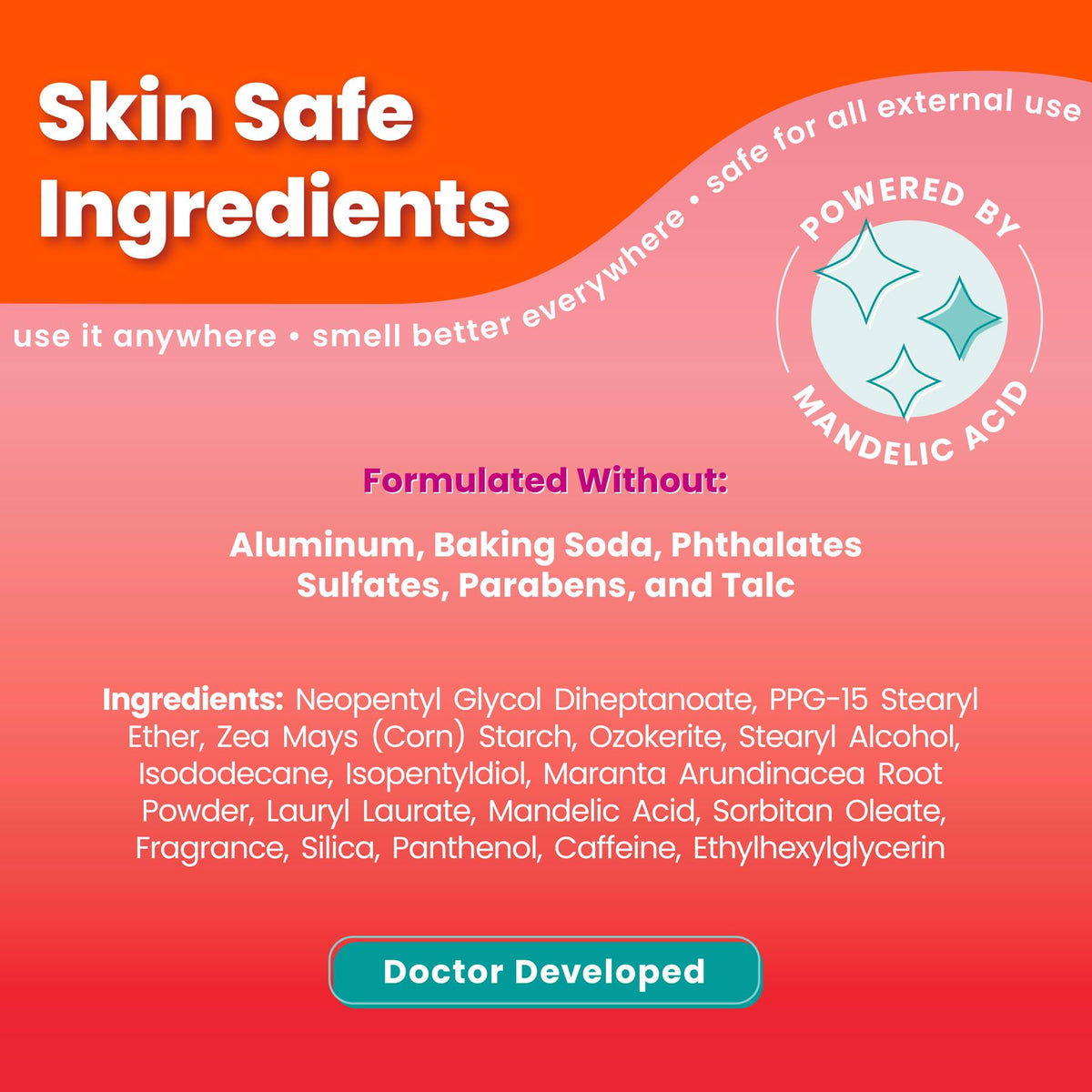 Lume Whole Body Deodorant packaging and product details