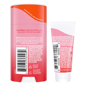 Lume Whole Body Deodorant Peony Rose cream tube front view